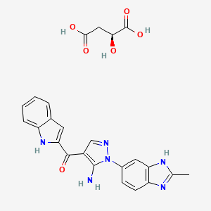 Debio-1347 (S)-hydroxysuccinate 1265231-80-8